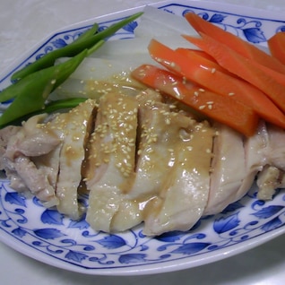 根菜ＤＥボリューム満点♡鶏もも肉の胡麻ダレ風味♡